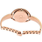 Calvin Klein Impetuos Silver Dial Rose Gold Steel Strap Watch for Women - K4F2N616 Buy Now By Calvin Klein