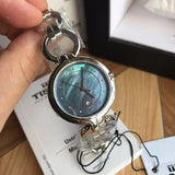 Tissot T Lady Flamingo Mother of Pearl Blue Dial Silver Steel Strap Watch for Women - T094.210.11.126.00 Buy Now By Tissot