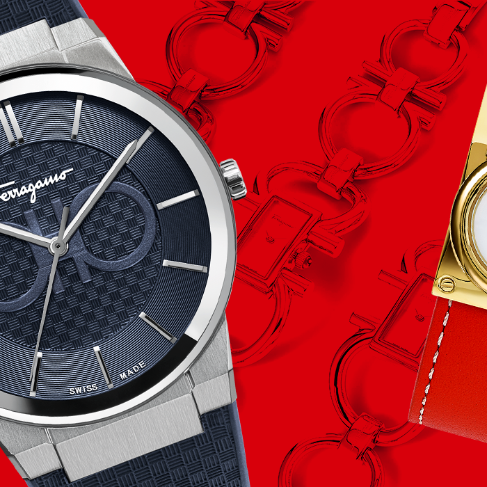 Salvatore Ferragamo Sapphire Blue Dial Blue Rubber Strap Watch for Men - SFHP00120 Buy Now By Salvatore Ferragamo