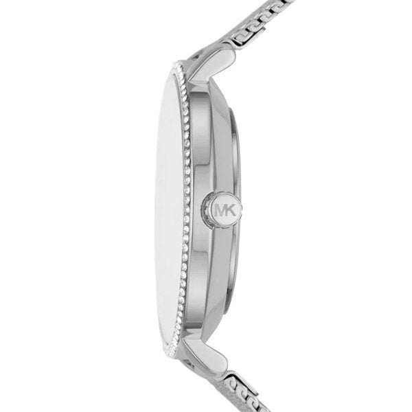 Michael Kors Pyper Quartz Mother of Pearl White Dial Silver Mesh Strap Watch For Women - MK4618 Buy Now By Michael Kors