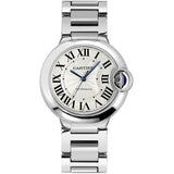 Cartier Ballon Bleu De Cartier Silver Dial Silver Steel Strap Watch for Women - WSBB0048 Buy Now By Cartier
