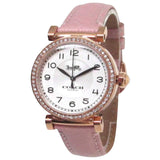 Coach Madison White Dial Pink Leather Strap Watch for Women - 14503395 Buy Now By Coach