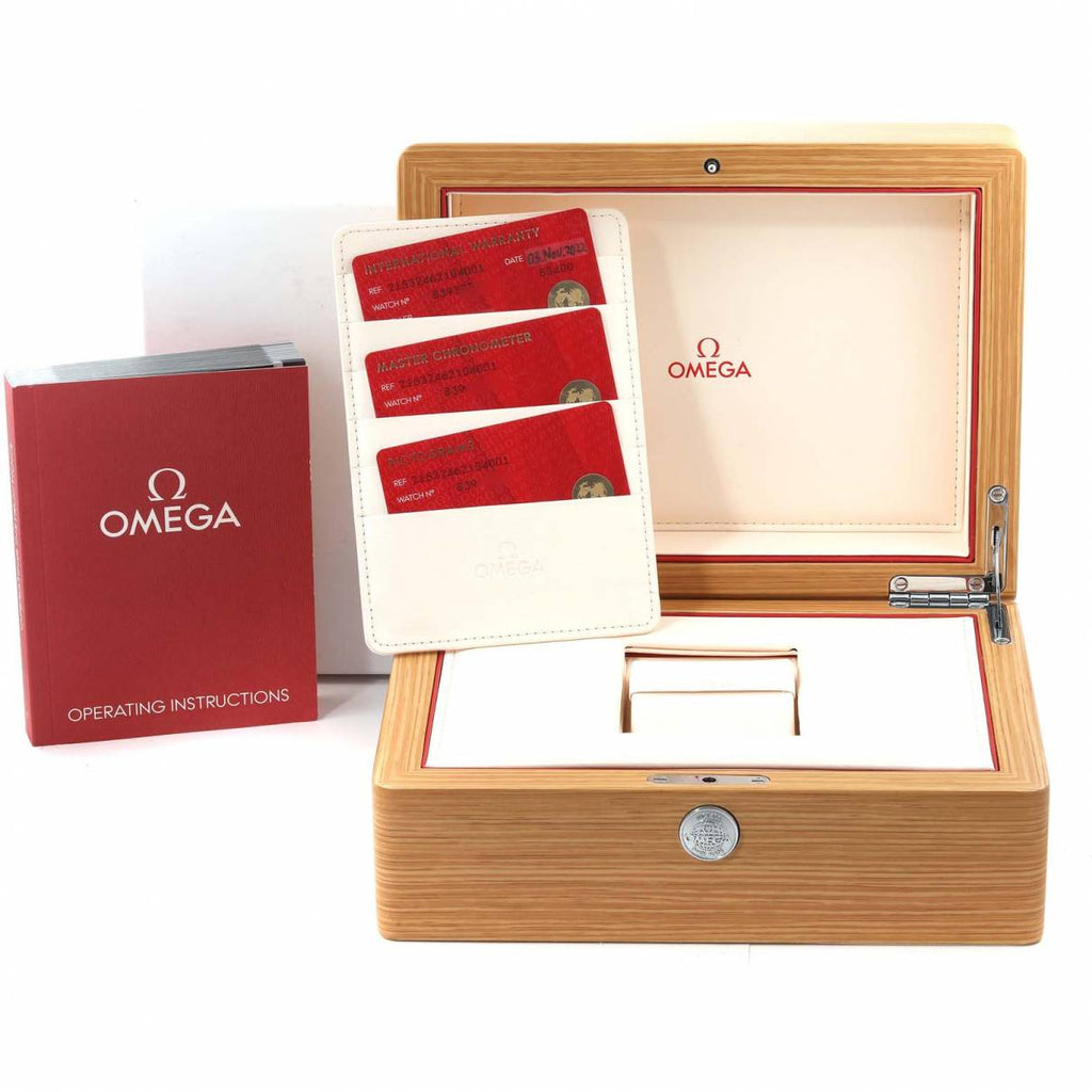 Omega Planet Ocean 6000M Co Axial Master Chronometer 45.5mm White Dial Black Rubber Strap Watch for Men - 21532462104001 Buy Now By Omega