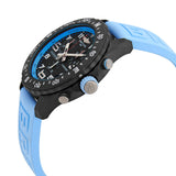 Breitling Endurance Pro Black Dial Light Blue Rubber Strap Watch for Men - X82310281B1S1 Buy Now By Breitling