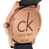 Calvin Klein City White & Gold Dial Brown Leather Strap Watch For Women - K2G23620 Buy Now By Calvin Klein