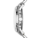 Fossil Grant Skeleton Black Dial Silver Steel Strap Watch for Men - ME3055 Buy Now By Fossil