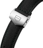 Tag Heuer Formula 1 Calibre 16 Automatic Chronograph Green Dial Black Leather Strap Watch for Men - CAZ2016.FC6473 Buy Now By Tag Heuer