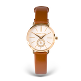 Michael Kors Portia Quartz White Dial Brown Leather Strap Watch For Women - MK2734 Buy Now By Michael Kors
