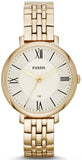 Fossil Jacqueline White Dial Gold Steel Strap Watch for Women - ES3434 Buy Now By Fossil