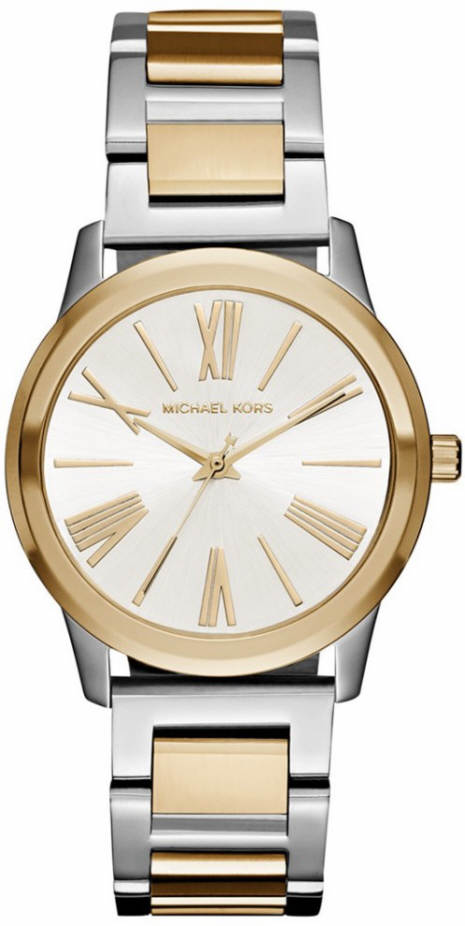 Michael Kors Hartman Quartz White Dial Two Tone Steel Strap Watch For Women - MK3521 Buy Now By Michael Kors