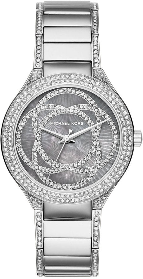 Michael Kors Kerry Mother of Pearl Dial Silver Strap Watch for Women - MK3480 Buy Now By Michael Kors