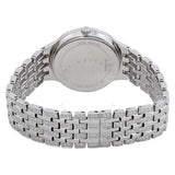 Bulova Crystal Collection Silver Dial Silver Steel Strap Watch for Women - 96L243 Buy Now By Bulova