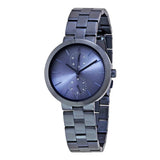 Michael Kors Garner Chronograph Quartz Blue Dial Blue Steel Strap Watch For Women - MK6410 Buy Now By Michael Kors