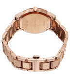 Burberry The City Diamonds Rose Gold Dial Rose Gold Steel Strap Watch for Women - BU9126 Buy Now By Burberry