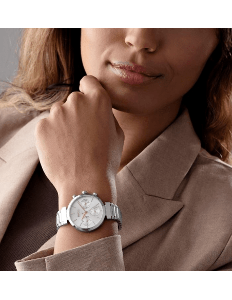 Hugo Boss Flawless Silver Dial Silver Steel Strap Watch for Women - 1502530 Buy Now By Hugo Boss