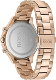 Hugo Boss Carnation Gold Dial Gold Steel Strap Watch for Women - 1502592 Buy Now By Hugo Boss