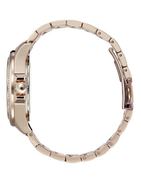 Hugo Boss Premiere Rose Gold Dial with DIamonds Rose Gold Steel Strap Watch for Women - 1502443 Buy Now By Hugo Boss