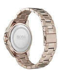 Hugo Boss Premiere Rose Gold Dial with DIamonds Rose Gold Steel Strap Watch for Women - 1502443 Buy Now By Hugo Boss