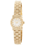 Marc Jacobs Amy Dinky White Dial Gold Steel Strap Watch for Women - MBM3226 Buy Now By Marc Jacobs