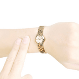 Marc Jacobs Amy Dinky White Dial Gold Steel Strap Watch for Women - MBM3226 Buy Now By Marc Jacobs