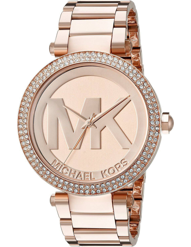Michael Kors Parker Rose Gold Dial Rose Gold Steel Strap Watch for Women - MK5865 Buy Now By Michael Kors