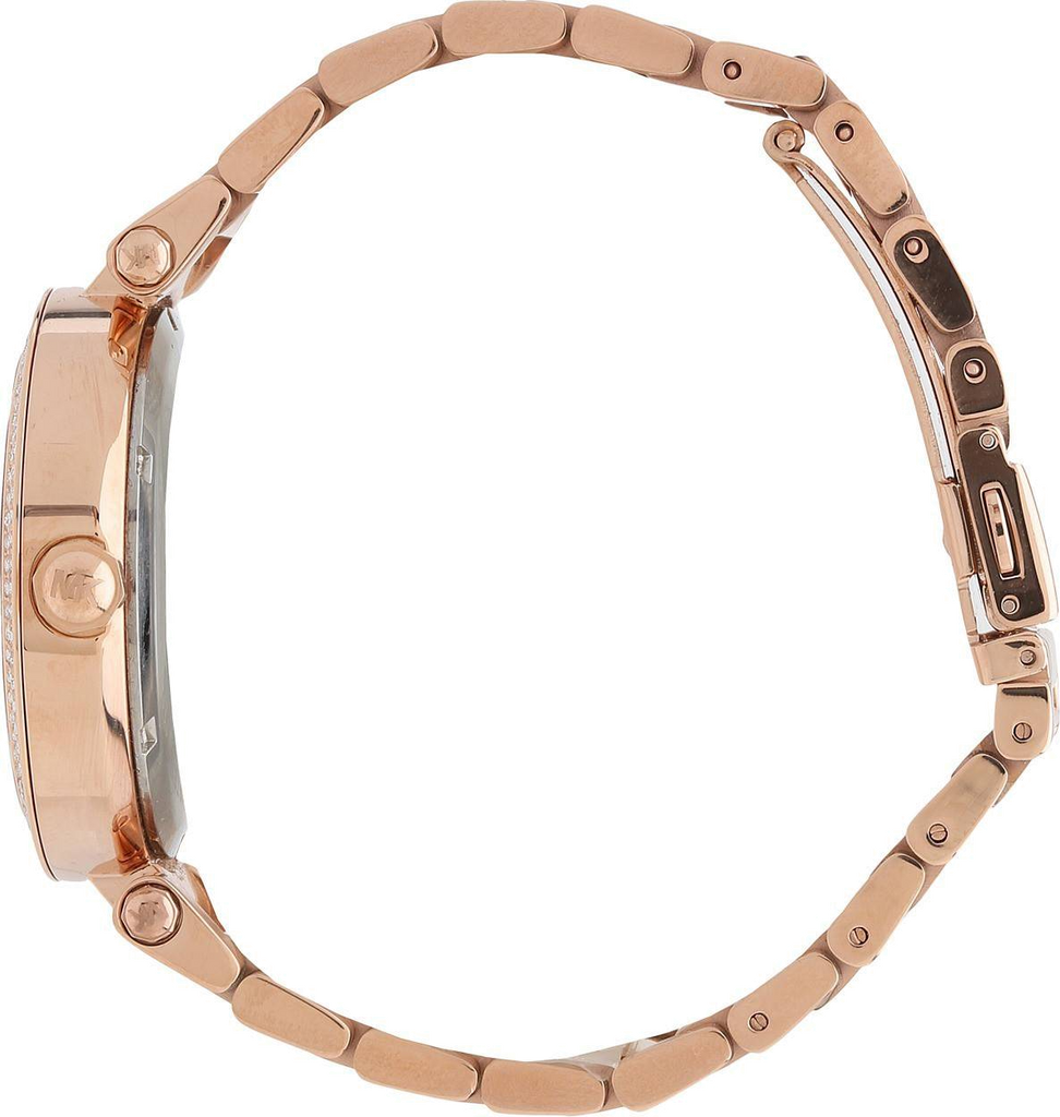 Michael Kors Parker Rose Gold Dial Rose Gold Steel Strap Watch for Women - MK5865 Buy Now By Michael Kors