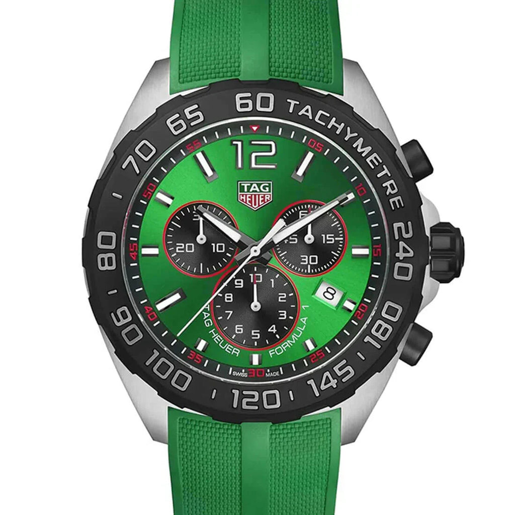 Tag Heuer Formula 1 Green Dial Watch for Men - CAZ101AP.FT8056 Buy Now By Tag Heuer