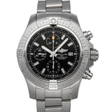 Breitling Avenger Chronograph 45mm Black Dial Silver Steel Strap Watch for Men - A13317101B1A1 Buy Now By Breitling