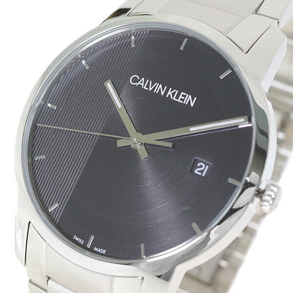 Calvin Klein City Chronograph Black Dial Silver Steel Strap Watch for Men - K2G2G14Y Buy Now By Calvin Klein