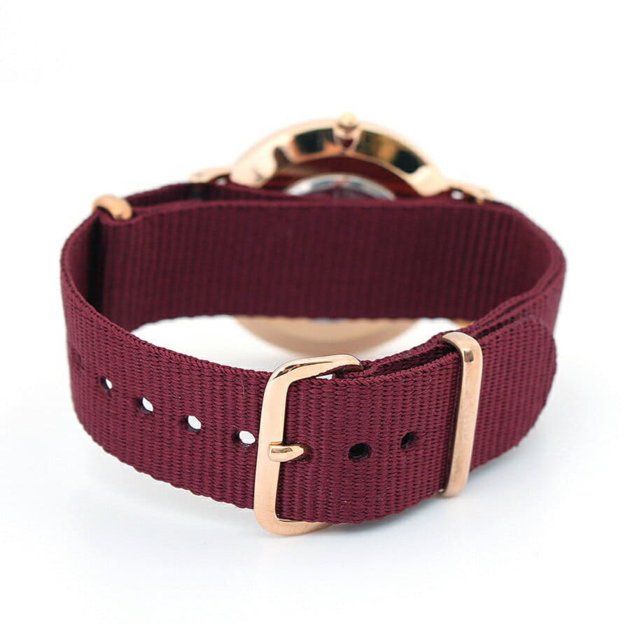 Daniel Wellington Classic Roselyn White Dial Red NATO Strap Watch For Women - DW00100271 Buy Now By Daniel Wellington