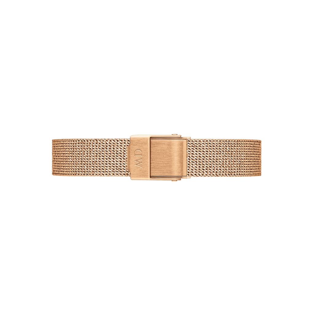 Daniel Wellington Quadro Melrose White Dial Gold Mesh Strap Watch For Women - DW00100431 Buy Now By Daniel Wellington