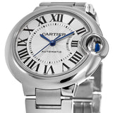 Cartier Ballon Bleu De Cartier Silver Dial Silver Steel Strap Watch for Women - WSBB0044 Buy Now By Cartier