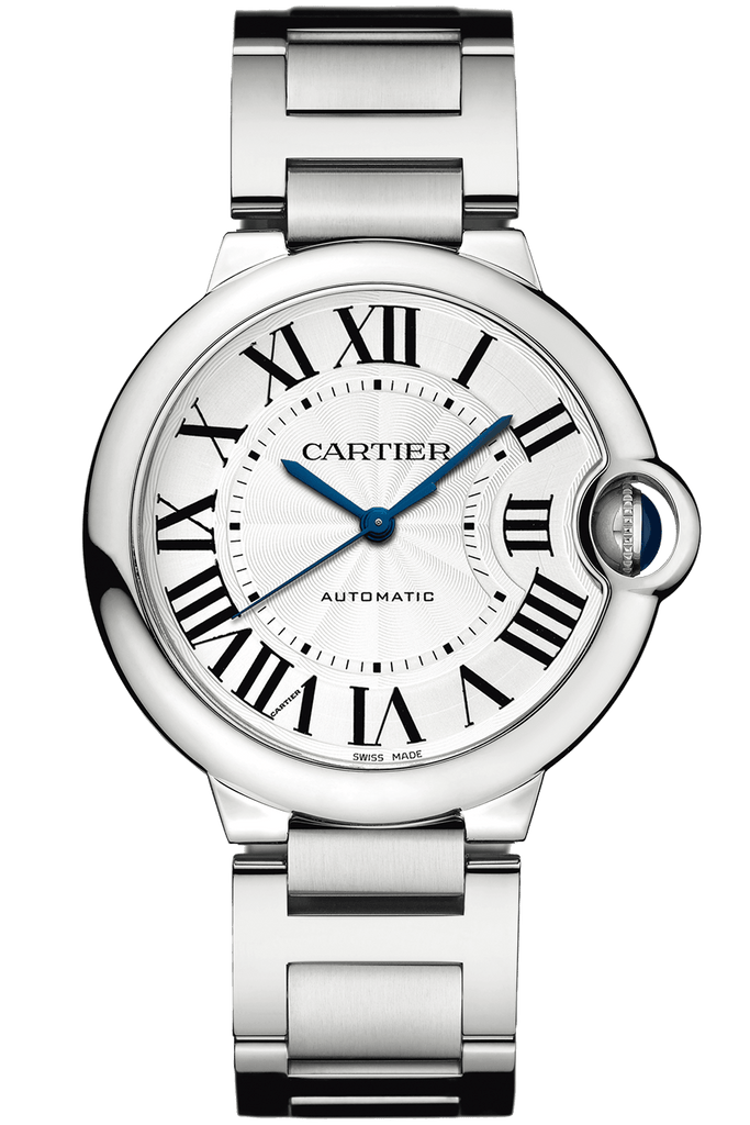 Cartier Ballon Bleu De Cartier Silver Dial Silver Steel Strap Watch for Women - WSBB0048 Buy Now By Cartier