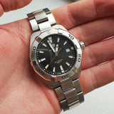 Tag Heuer Aquaracer Black Dial Watch for Men - WBD1110.BA0928
