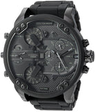 Diesel Mr Daddy 2.0 Chronograph Black Dial Black Steel Strap Watch For Men - DZ7396 Buy Now By Diesel