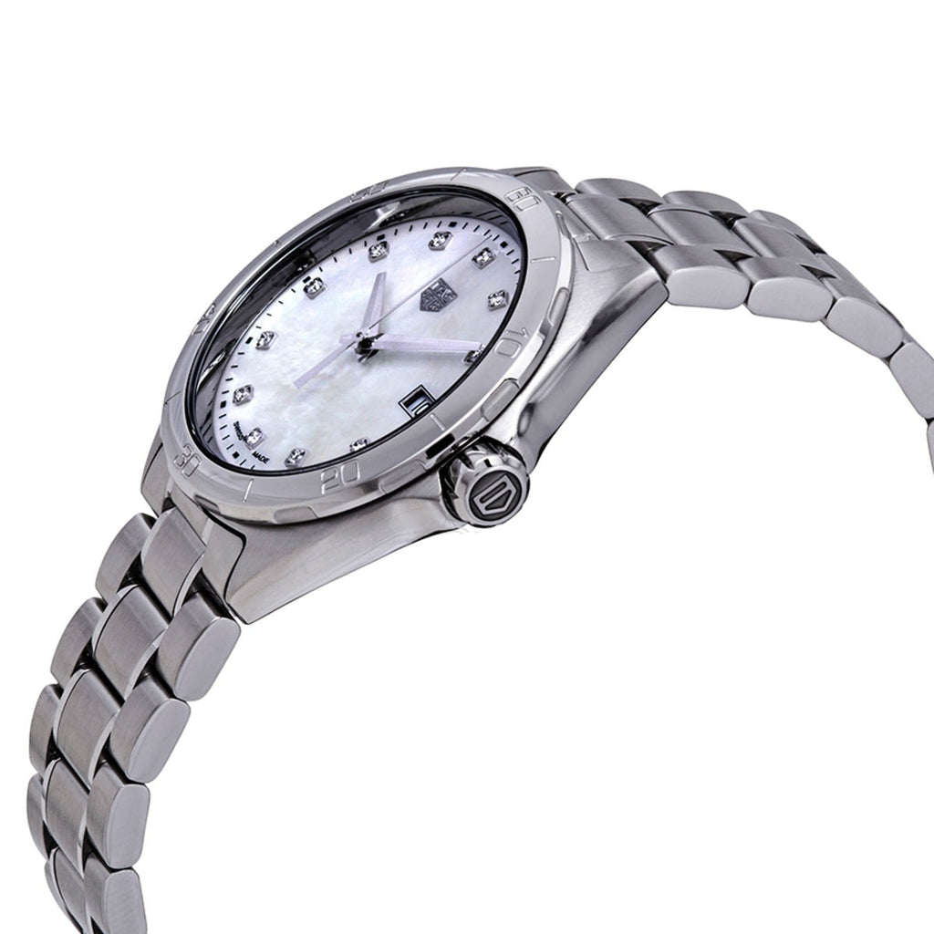 Tag Heuer Formula 1 Diamonds Mother of Pearl White Dial Watch for Women - WBJ1319.BA0666 Buy Now By Tag Heuer