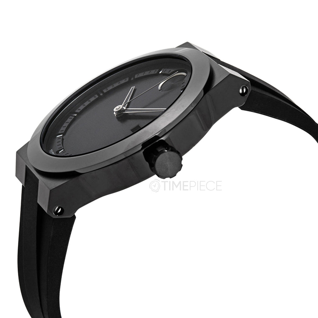Movado Bold Fusion Black Dial Black Rubber Strap Watch for Men - 3600621 Buy Now By Movado