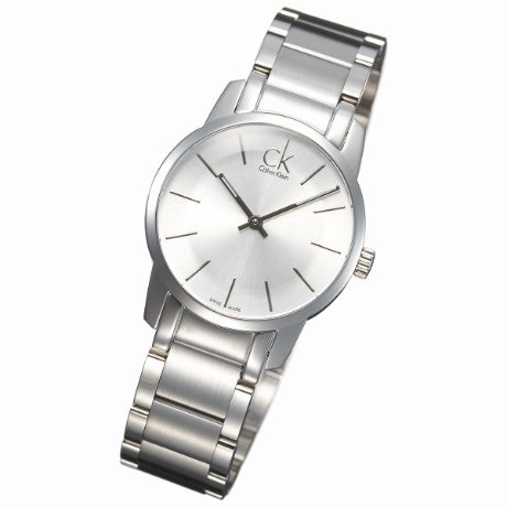 Calvin Klein City Silver Dial Silver Steel Strap Watch for Women - K2G23126 Buy Now By Calvin Klein