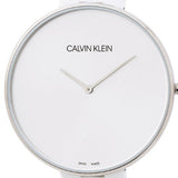 Calvin Klein Full Moon White Dial White Leather Strap Watch for Women - K8Y231L6 Buy Now By Calvin Klein