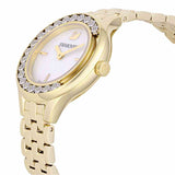 Swarovski Lovely Crystals White Dial Gold Steel Strap Watch for Women - 5242895 Buy Now By Swarovski