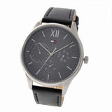 Tommy Hilfiger Damon Multifunction Black Dial Black Leather Strap Watch for Men - 1791417 Buy Now By Tommy Hilfiger