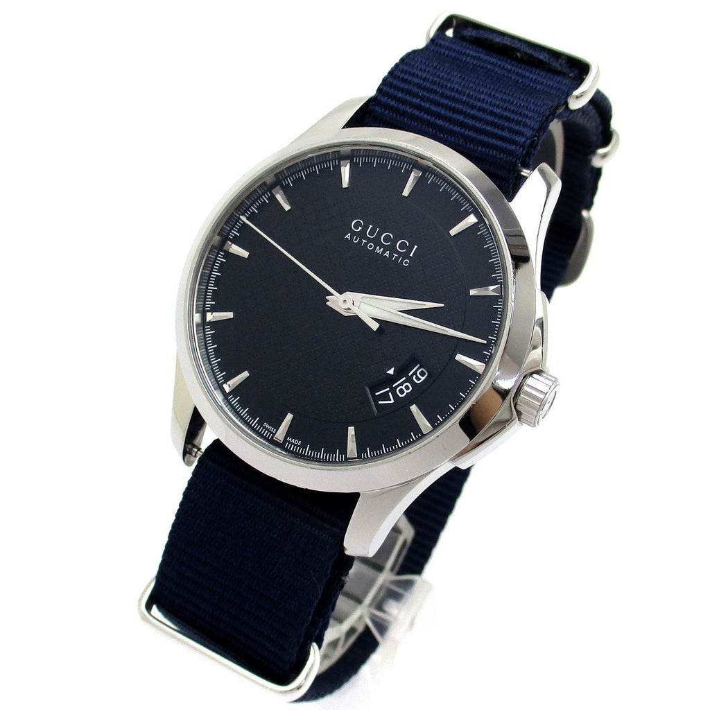 Gucci G Timeless Quartz Black Dial Black Leather Strap Watch for Men - YA126413 Buy Now By Gucci