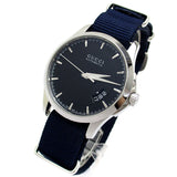 Gucci G Timeless Quartz Black Dial Black Leather Strap Watch for Men - YA126413 Buy Now By Gucci
