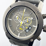 Burberry Sport Endurance Chronograph Grey Dial Grey Rubber Strap Watch for Men - BU7713 Buy Now By Burberry