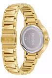 Hugo Boss Signature Gold Dial Gold Steel Strap Watch for Women - 1502541 Buy Now By Hugo Boss