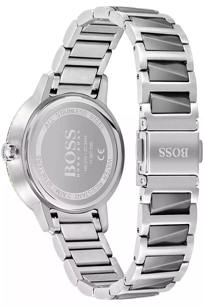 Hugo Boss Signature Grey Dial Silver Steel Strap Watch for Men - 1502569 Buy Now By Hugo Boss