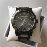 Burberry The City Grey Dial Gunmetal Grey Steel Strap Watch for Men - BU9354 Buy Now By Burberry