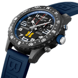 Breitling Endurance Pro University Black Dial Blue Rubber Strap Watch for Men - X823101C1B1S1 Buy Now By Breitling