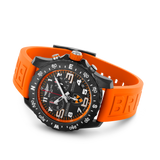 Breitling Endurance Pro Princeton University Edition Black Dial Orange Rubber Strap Watch for Men - X823104C1B1S1 Buy Now By Breitling