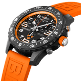 Breitling Endurance Pro Princeton University Edition Black Dial Orange Rubber Strap Watch for Men - X823104C1B1S1 Buy Now By Breitling